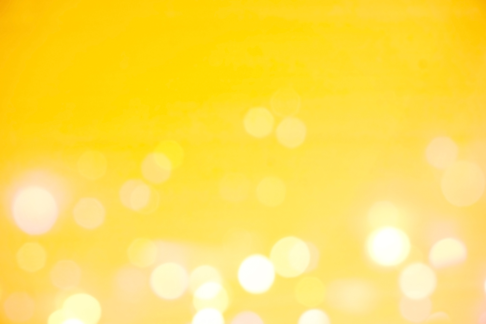 yellow bokeh background