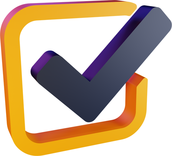 3D Checkmark Icon