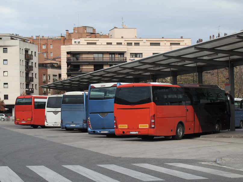 Bus station